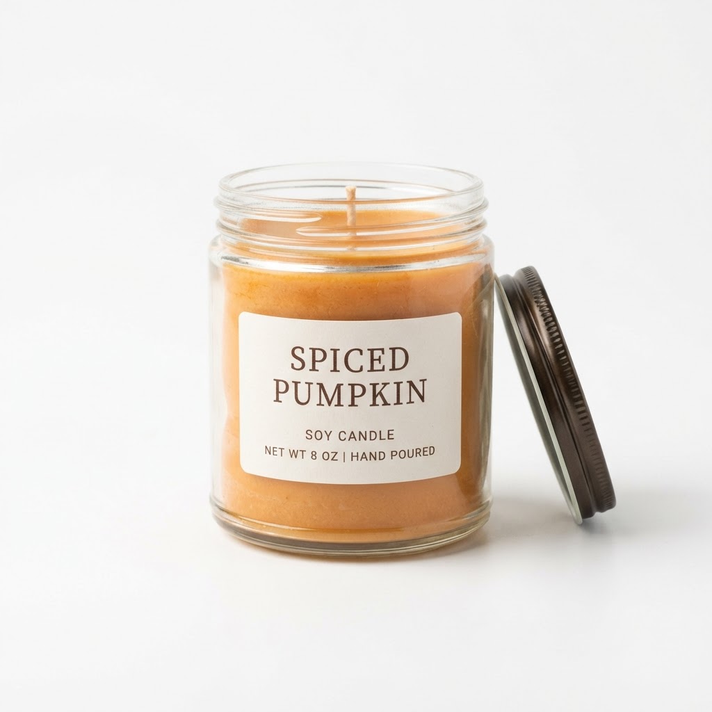 Spiced Pumpkin Soy Candle