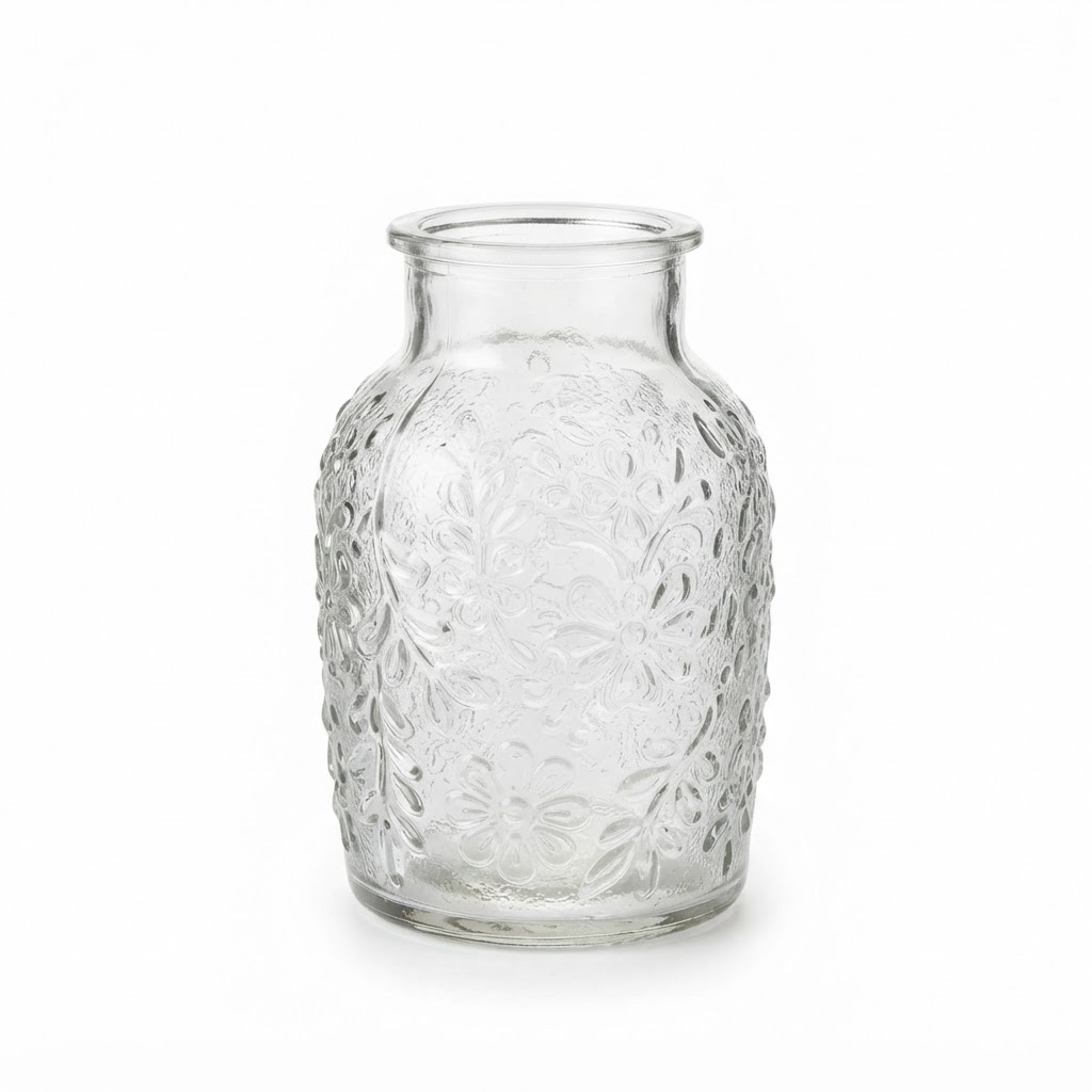 Glass Floral Vase