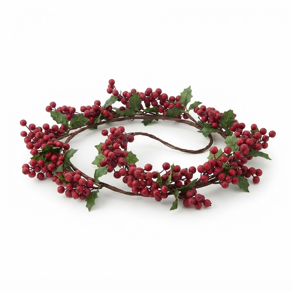 Christmas Red Berry Garland
