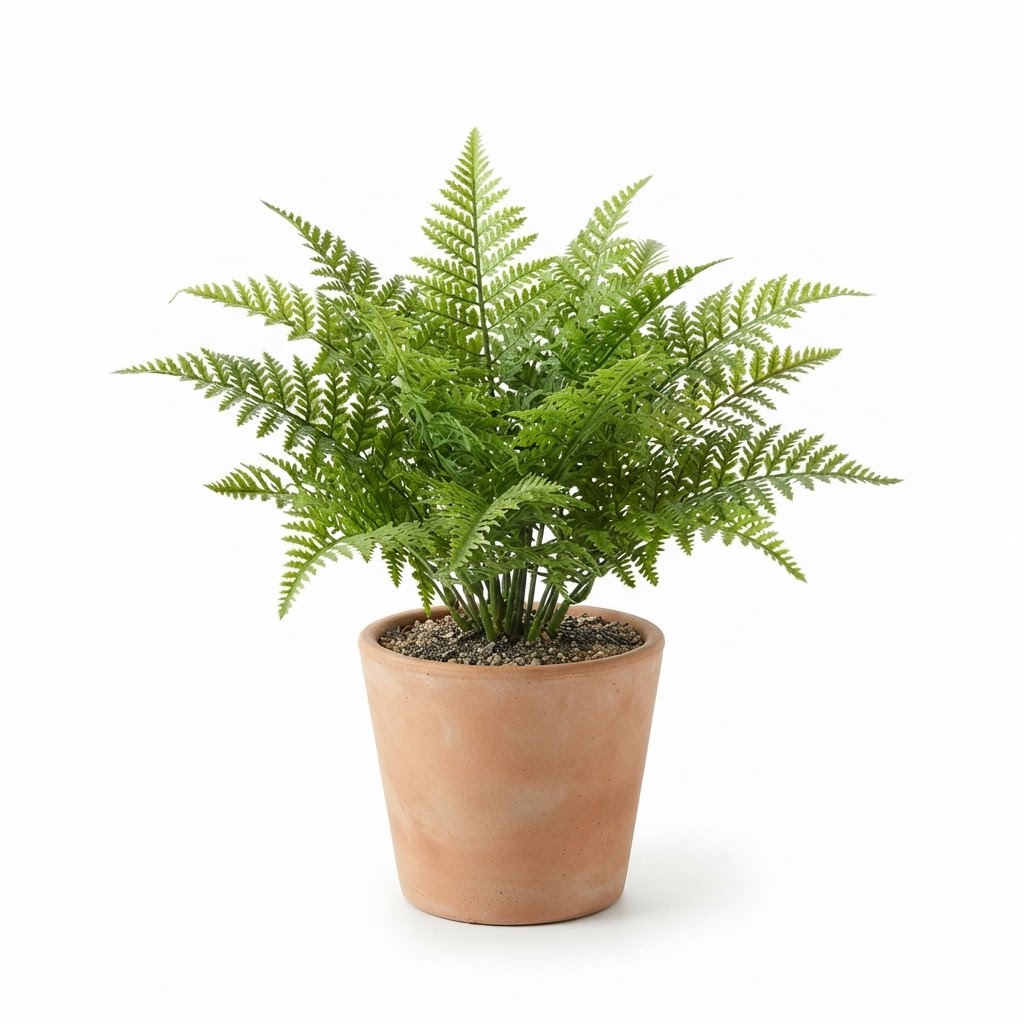 Potted Fern Greenery