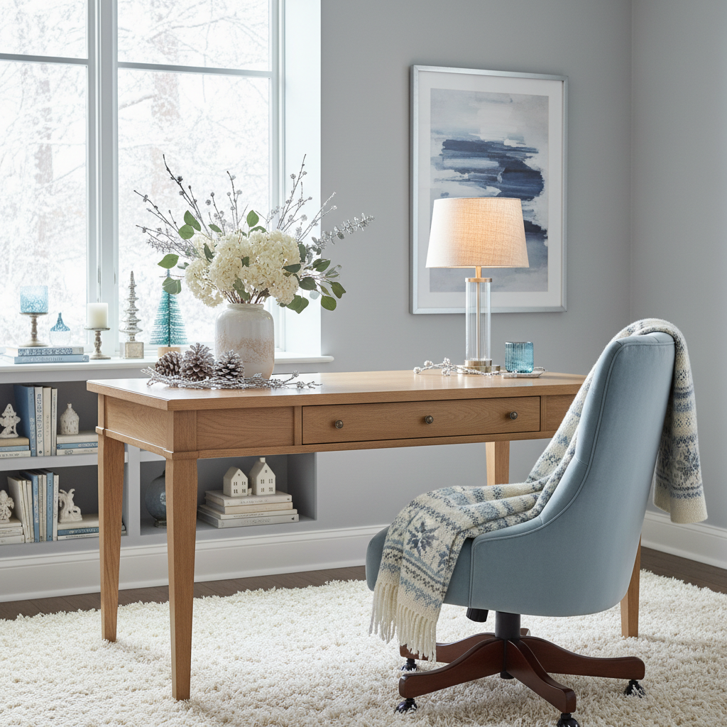 Winter Home Office