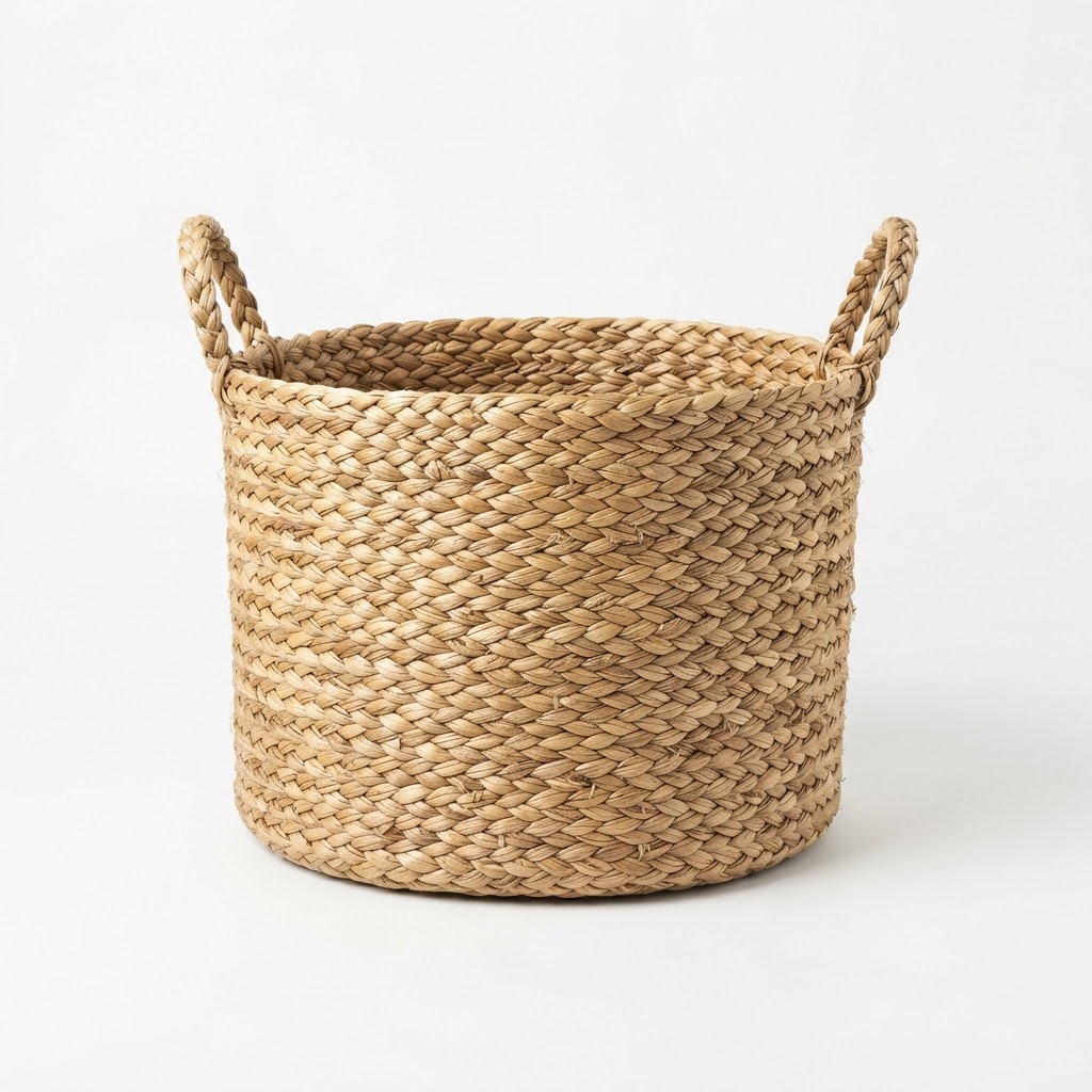 Woven Seagrass Storage Basket