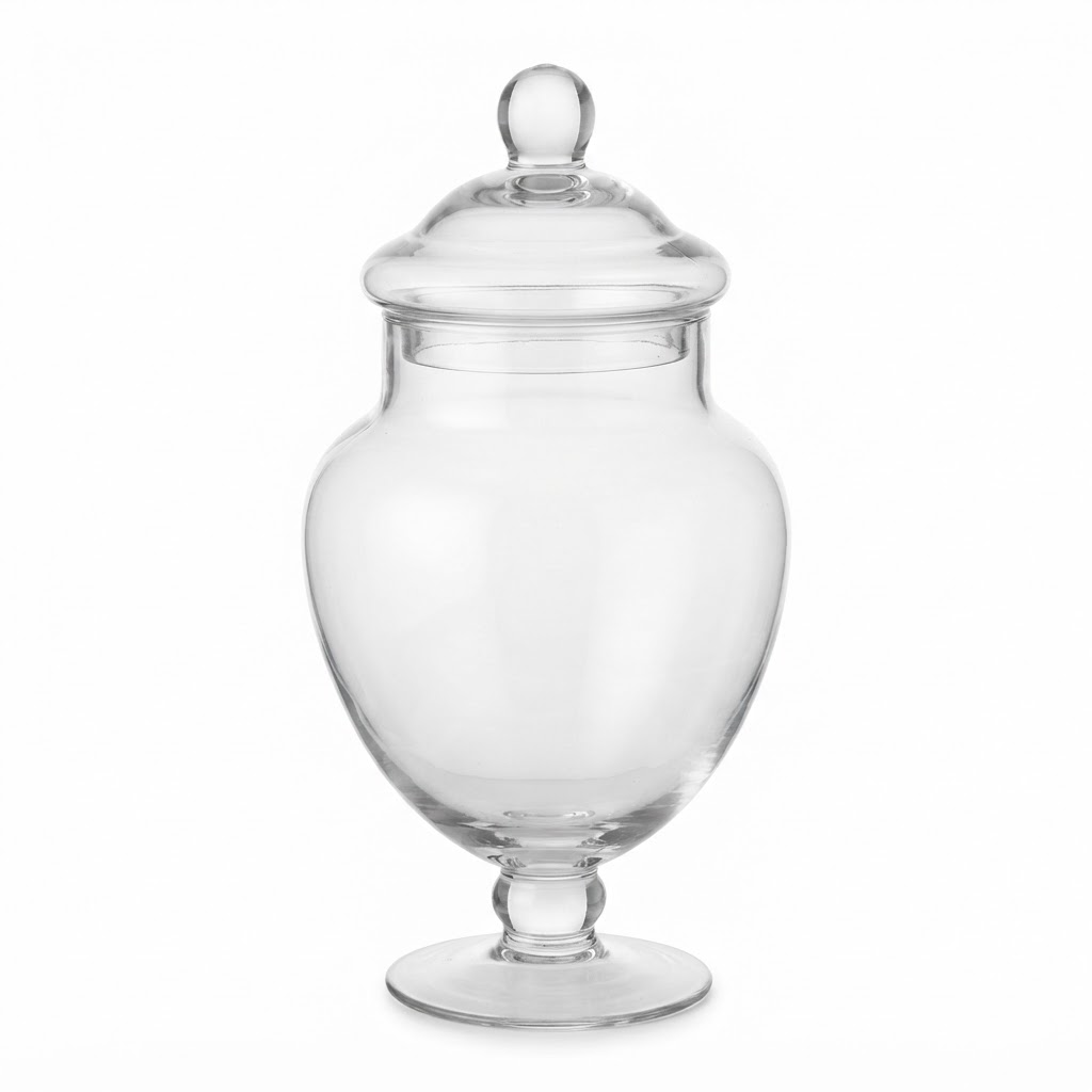 Transitional Glass Apothecary Jars