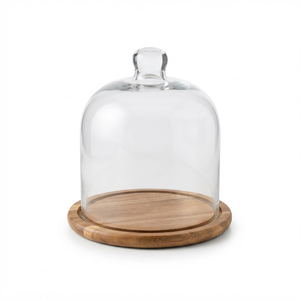 Glass Cloche with Base