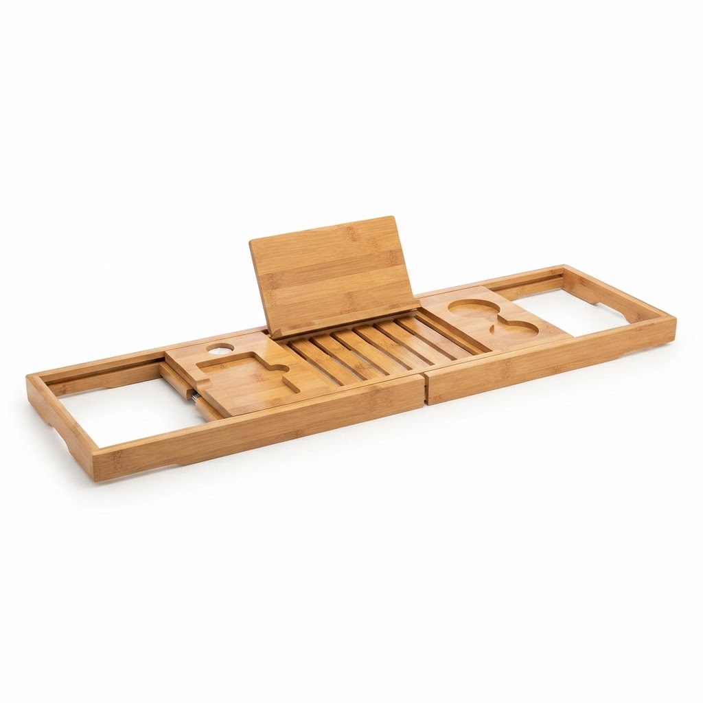 Bamboo Bathtub Tray