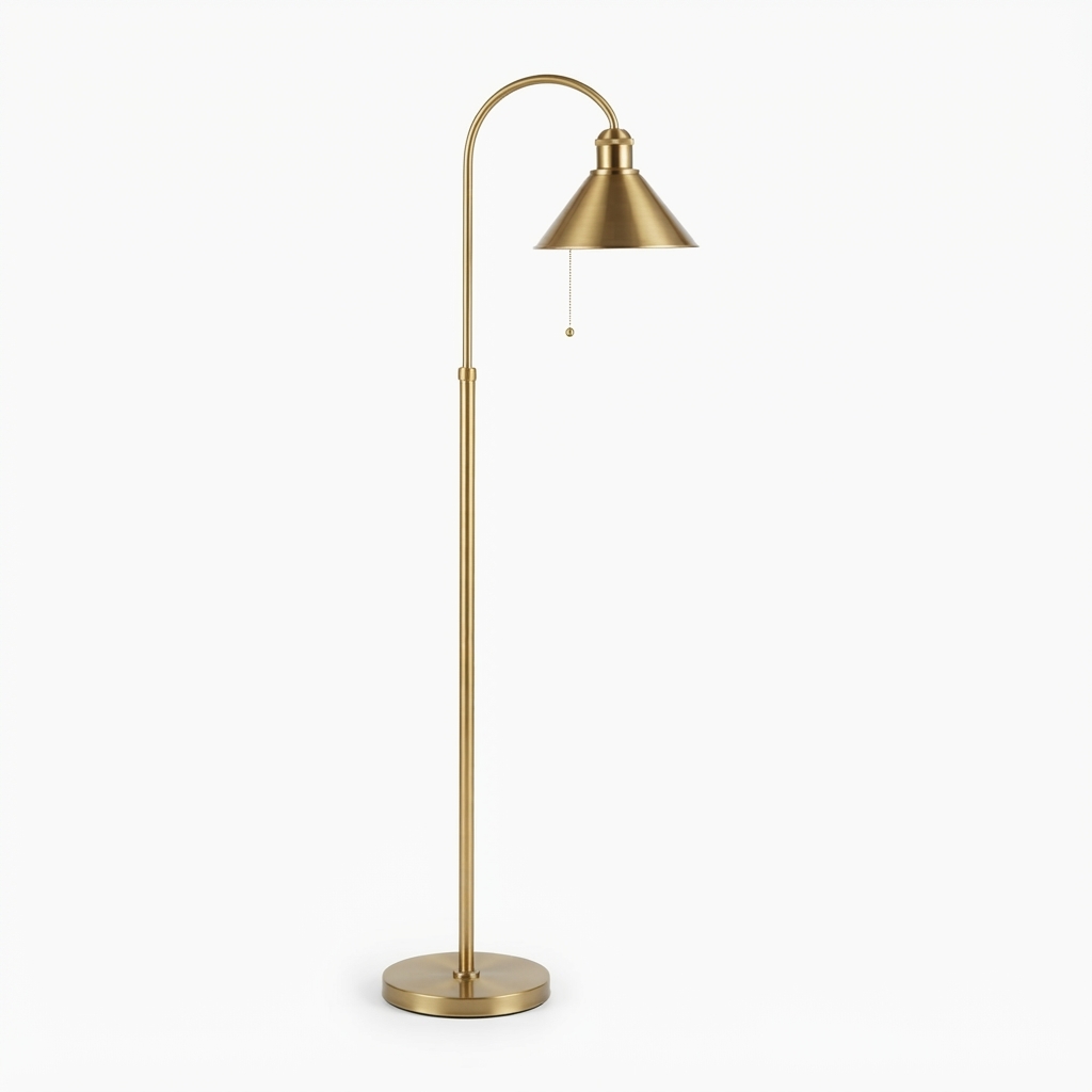 Brass Floor Lamp