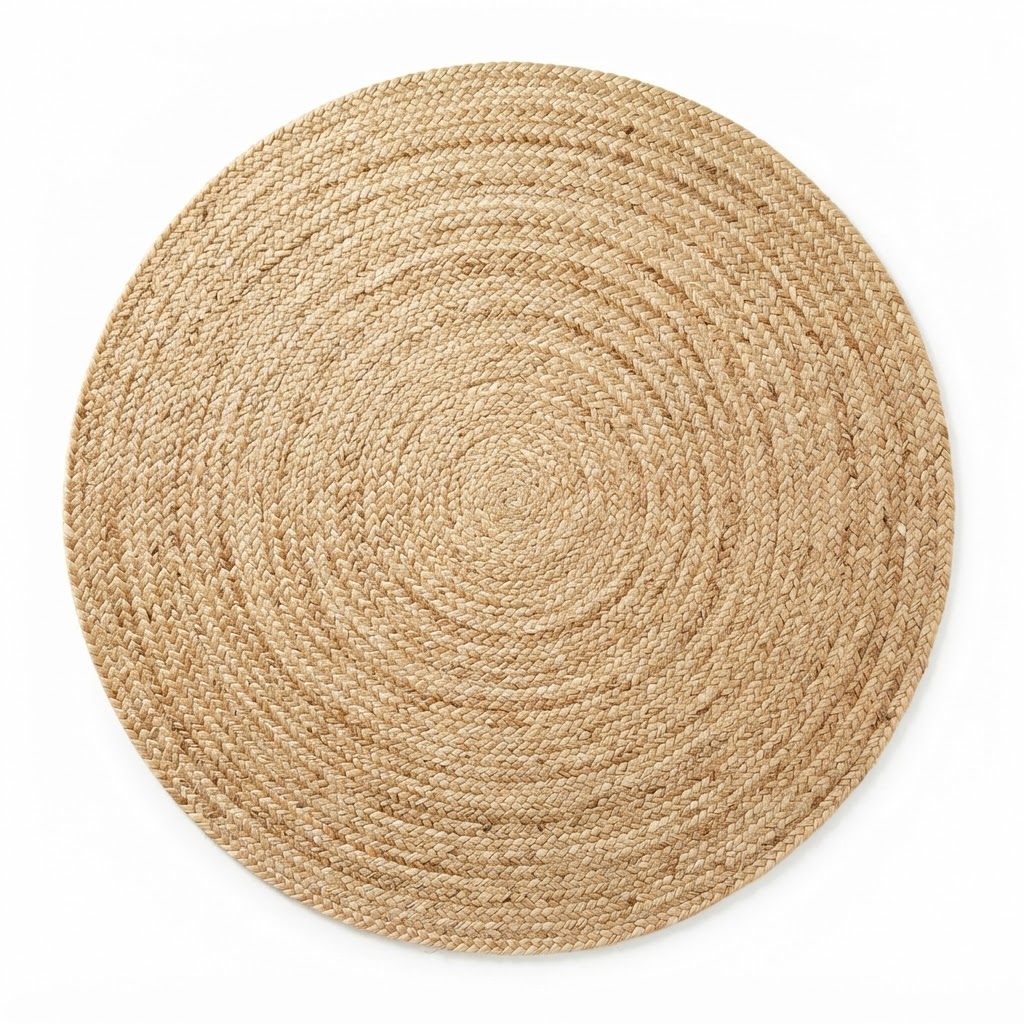 Woven Jute Area Rug