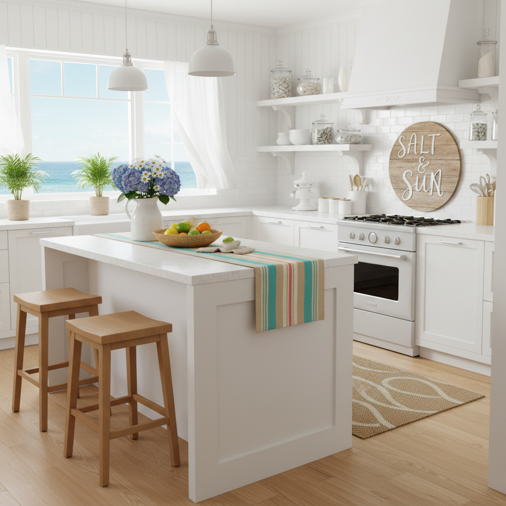 Coastal Summer Kitchen