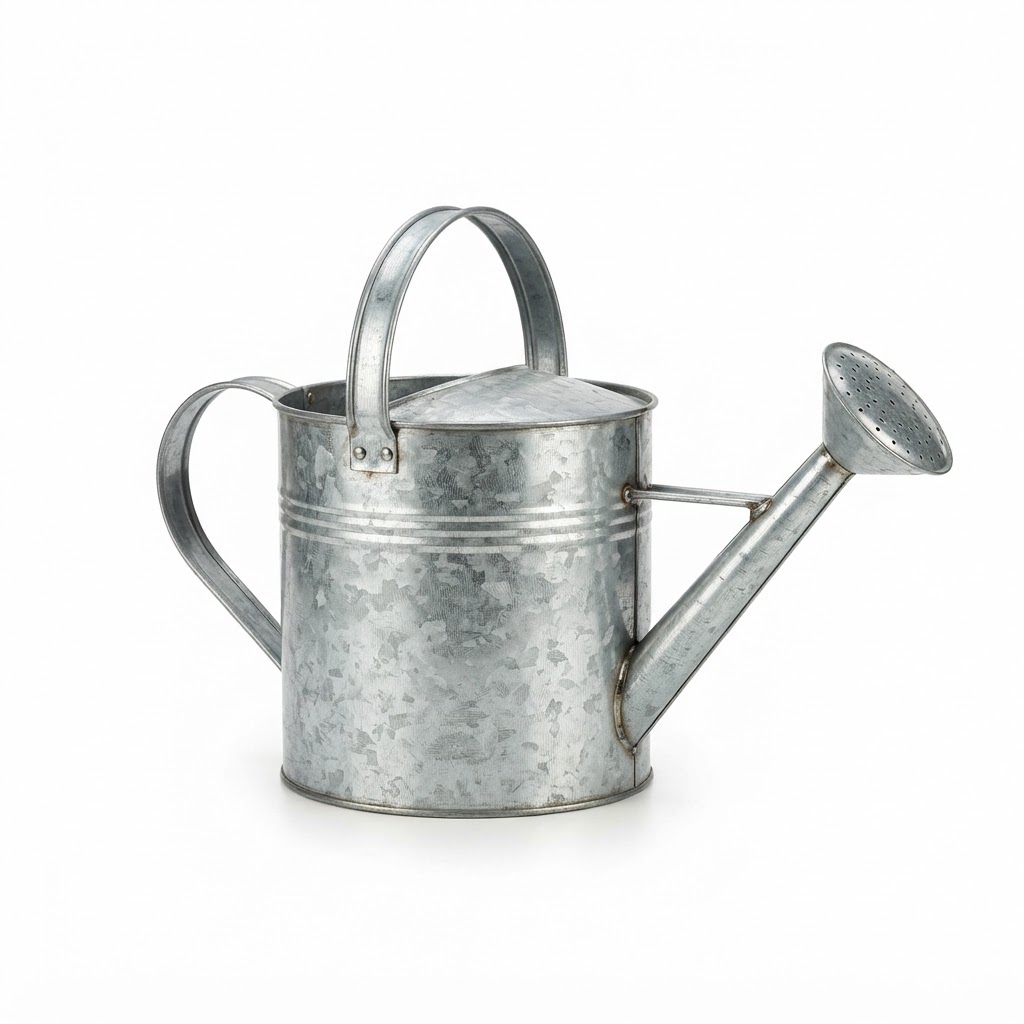 Galvanized Watering Can
