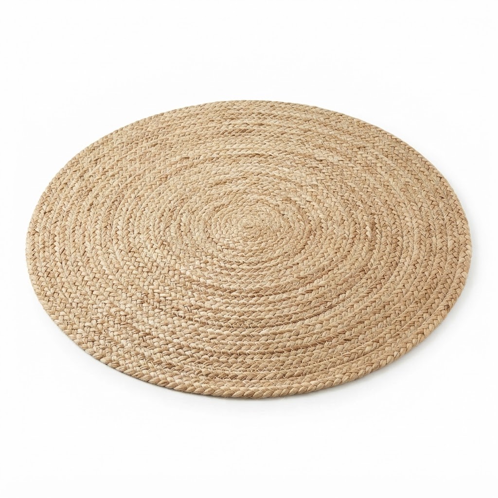 Jute Braided Area Rug