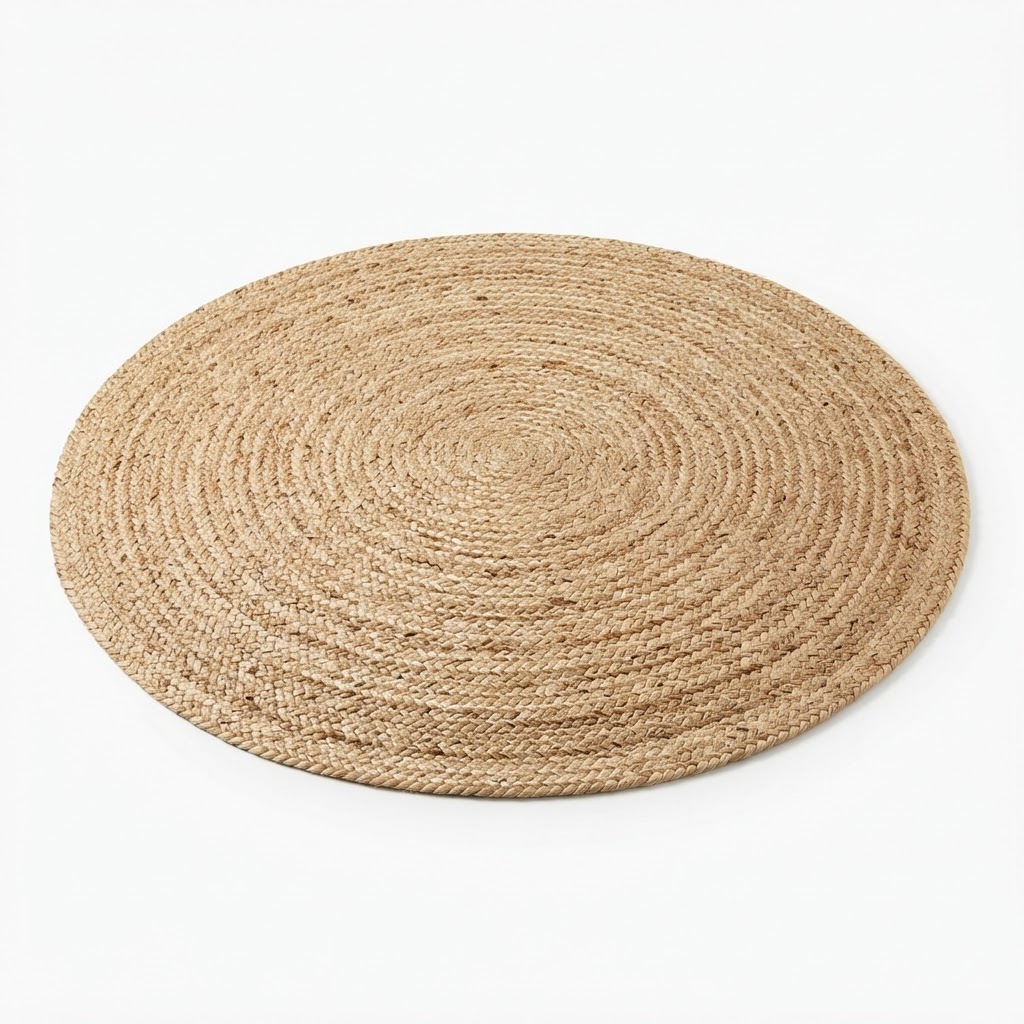 Woven Jute Area Rug