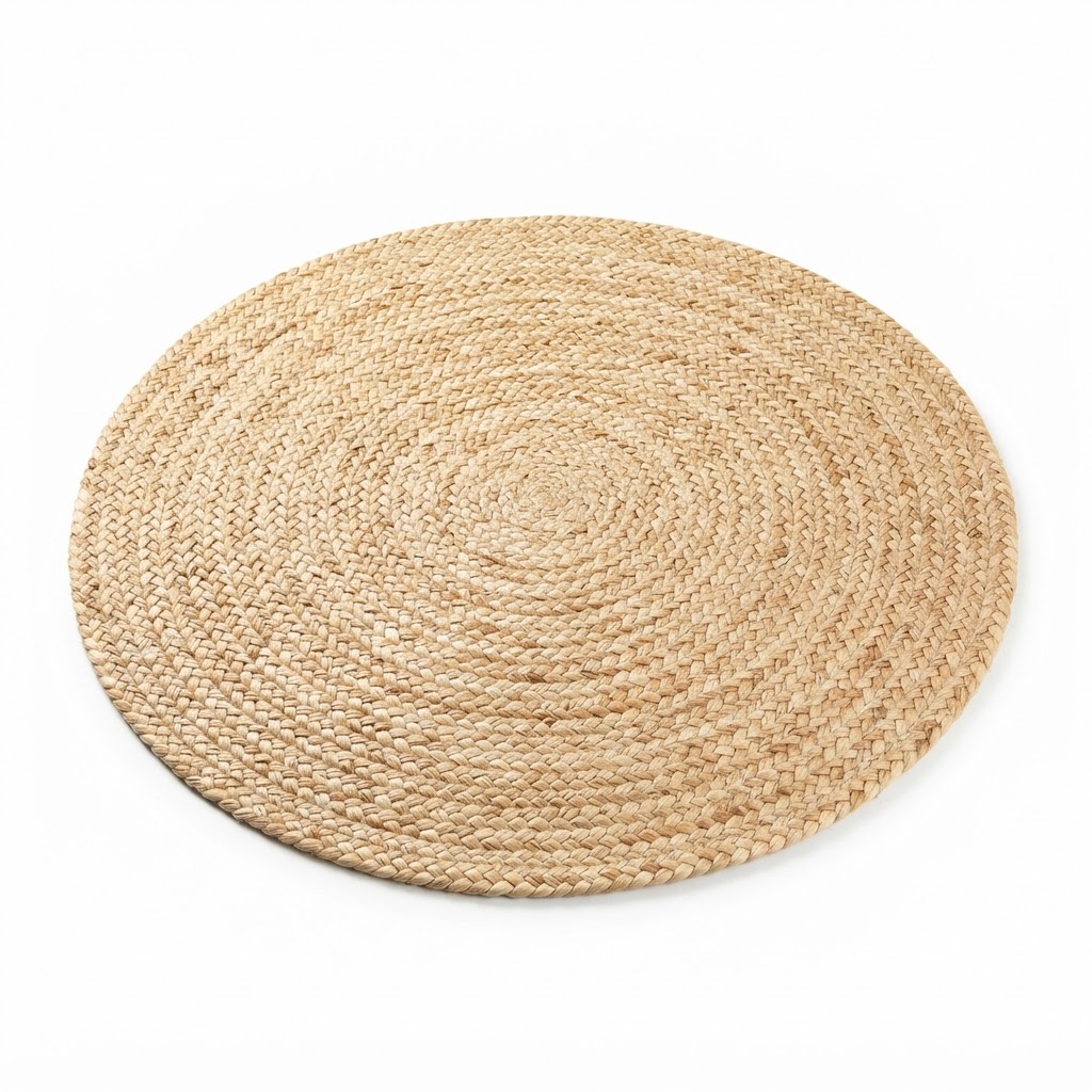 Woven Jute Area Rug