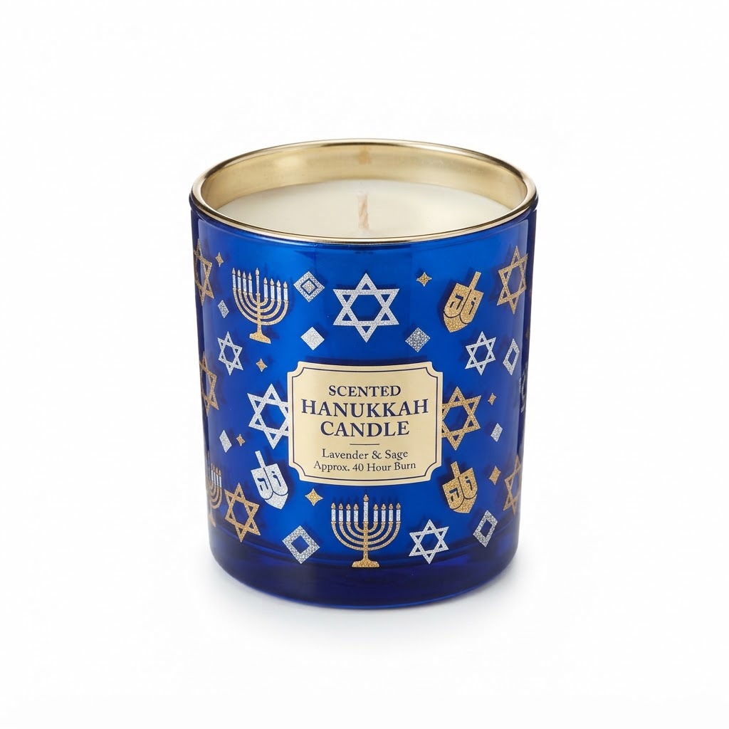 Scented Hanukkah Candle