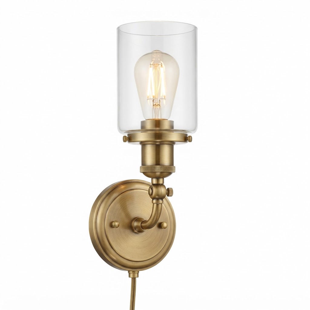 Brass Wall Sconce Lighting