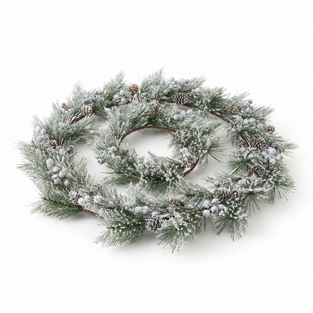 Frosted Pine Garland