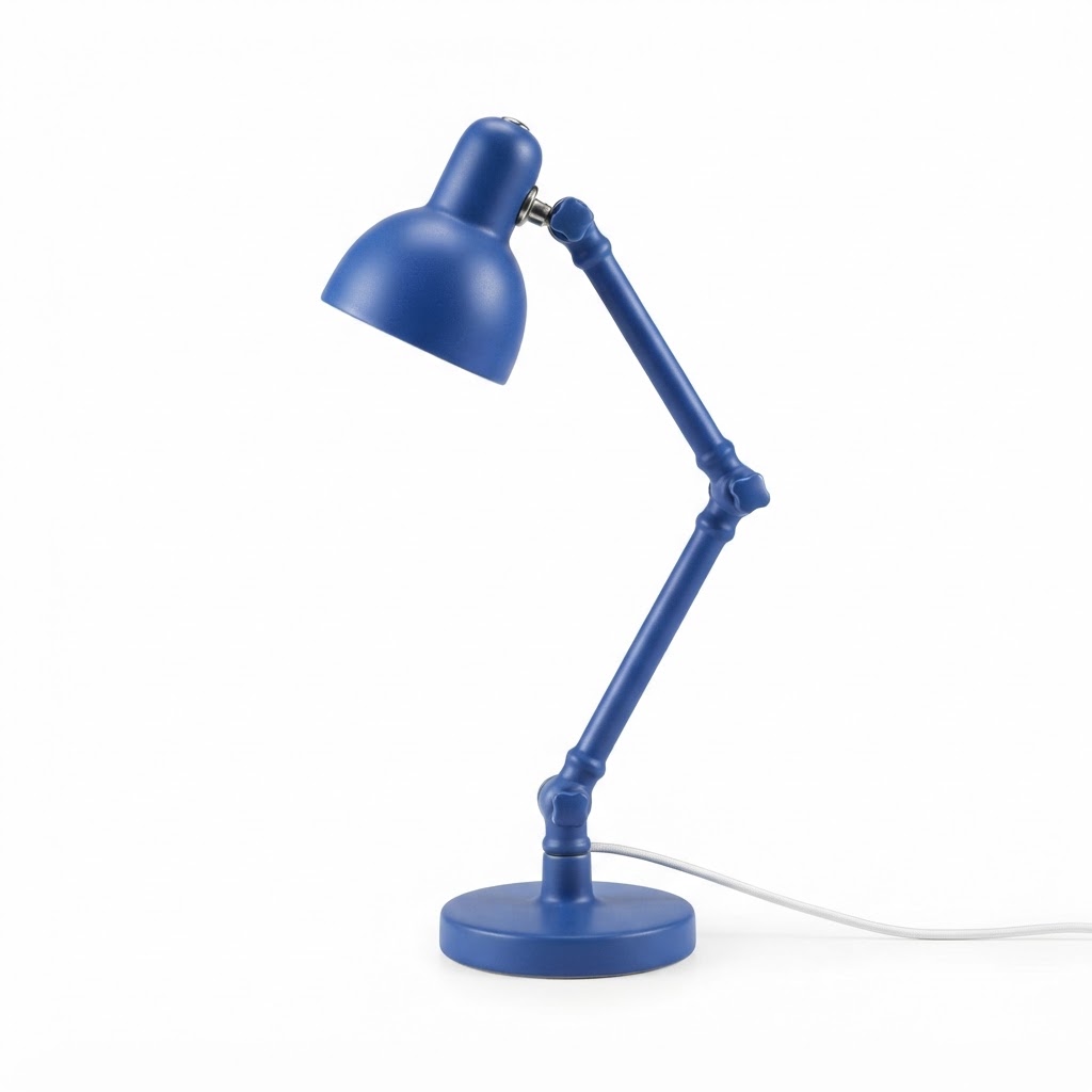 Blue Ceramic Task Lamp
