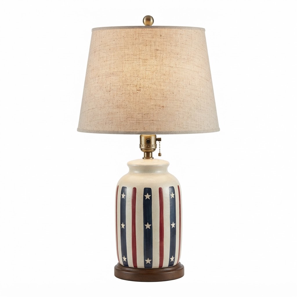 core Linen Shade Table Lamp