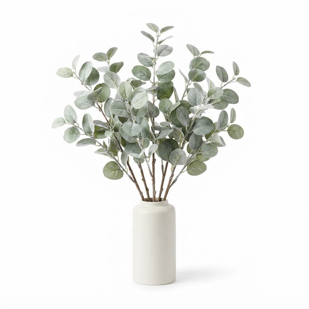 Faux Eucalyptus Winter Branches