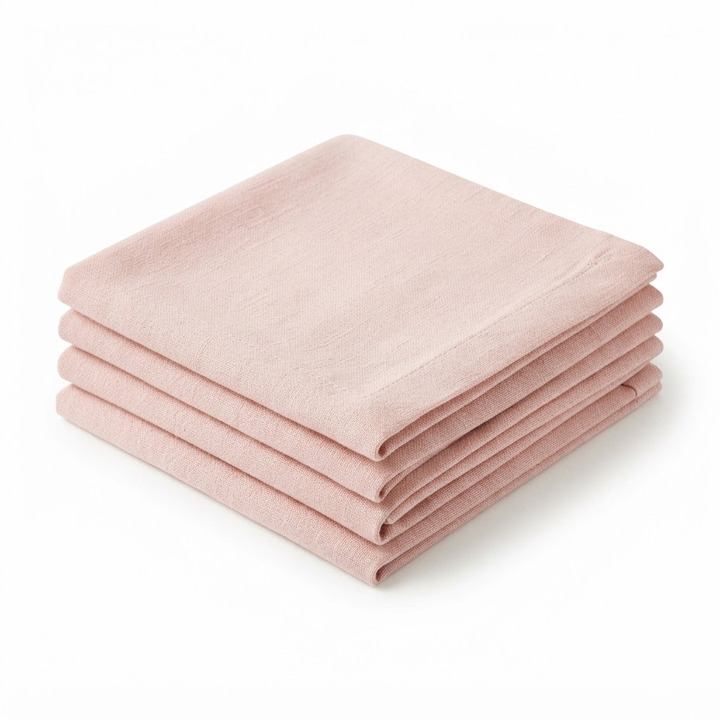 Blush Linen Napkin Set