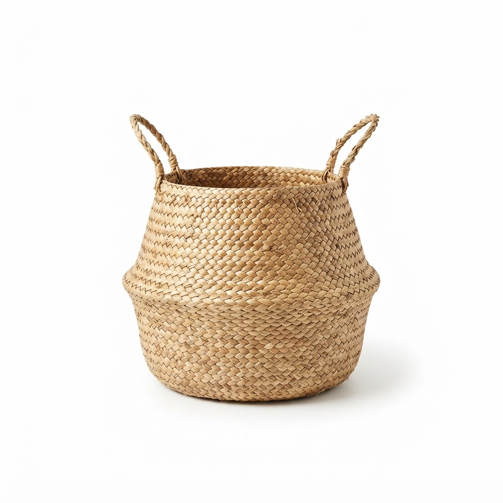 Seagrass Belly Basket