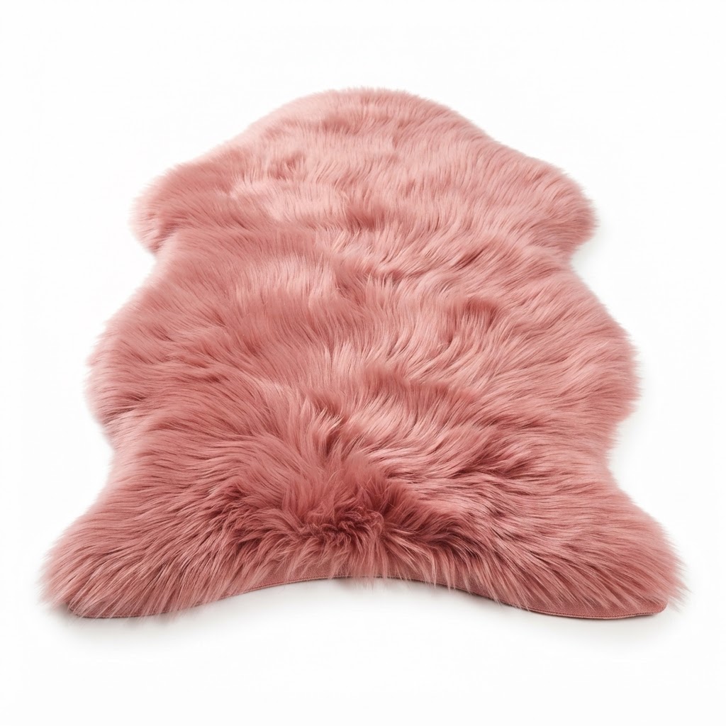 Faux Sheepskin Area Rug