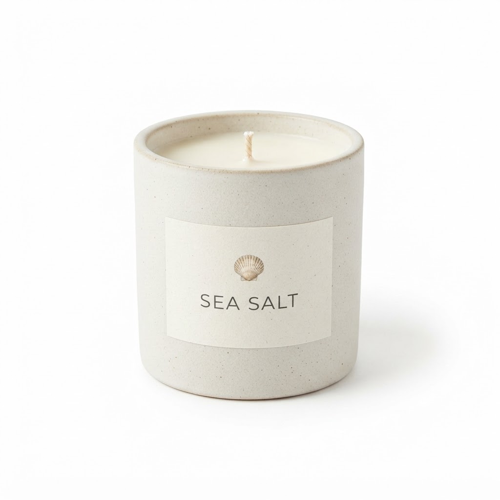Sea Salt Scented Candle