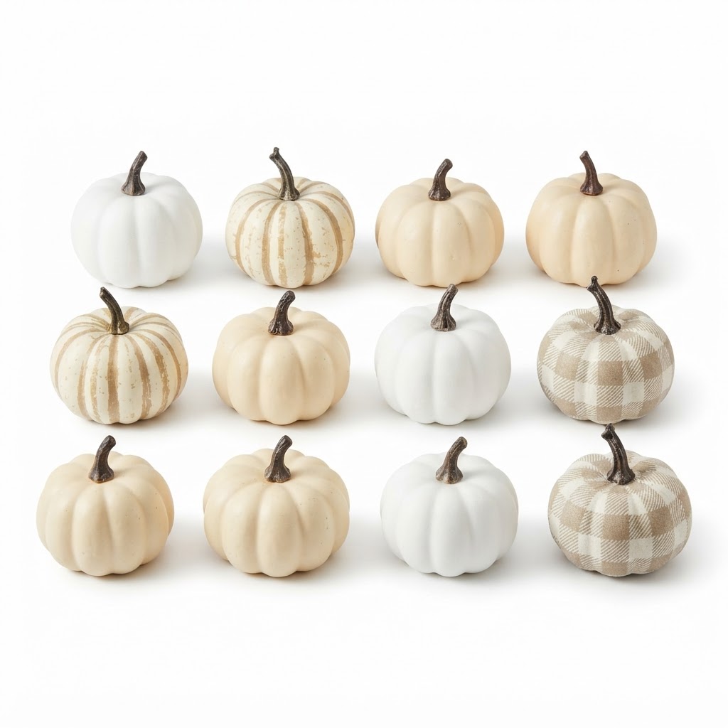 Mini Faux Pumpkin Assortment