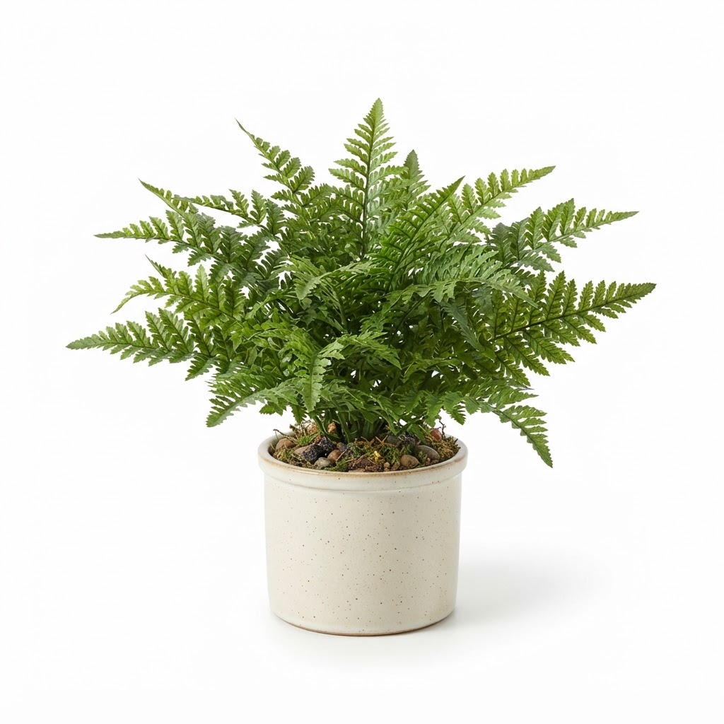 Faux Potted Fern