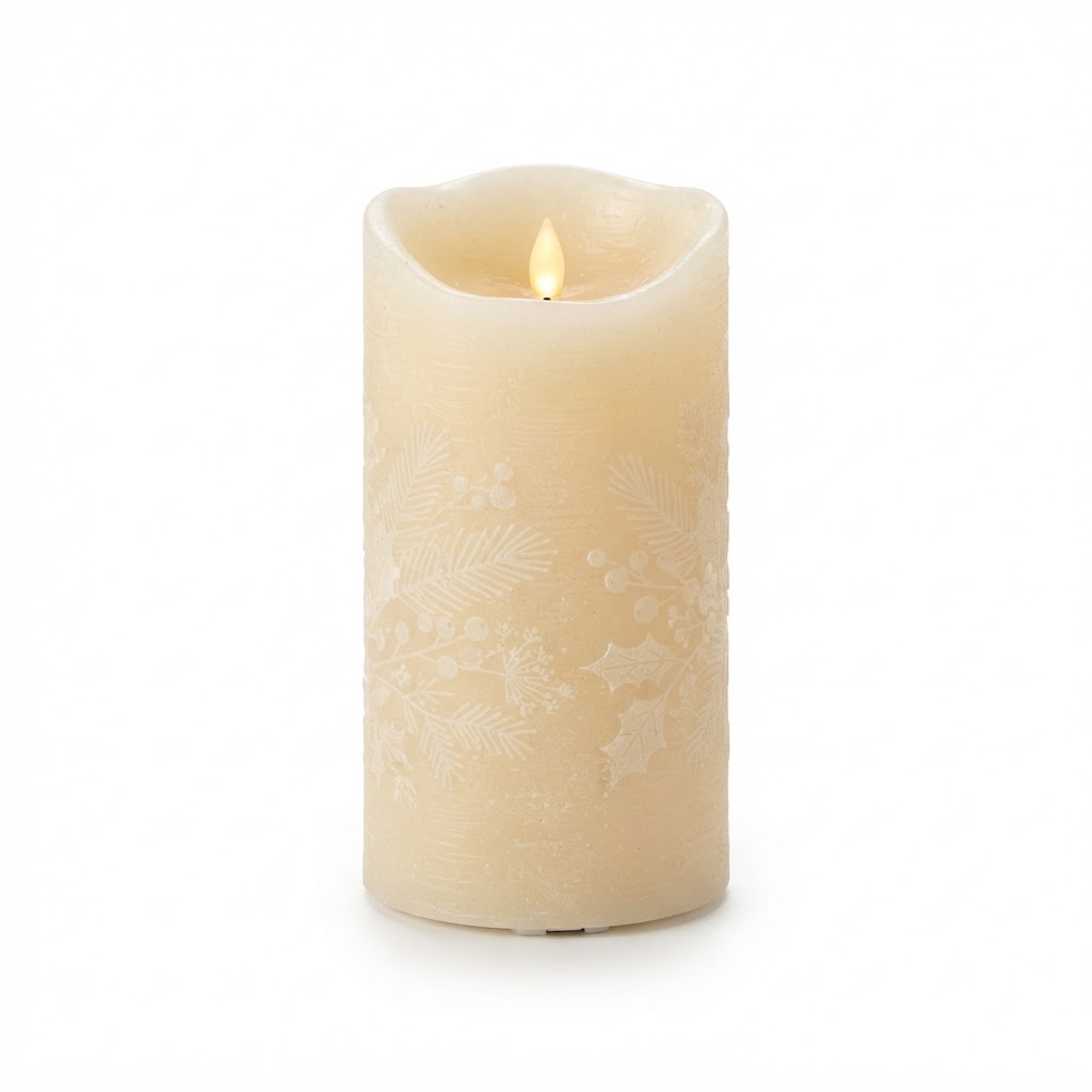 Transitional Flameless Pillar Candles