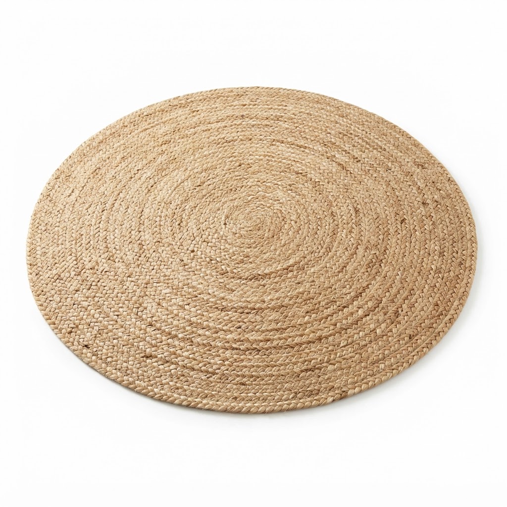 Jute Braided Area Rug