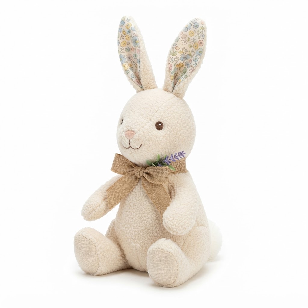 Plush Stuffed Easter Bunny Toy