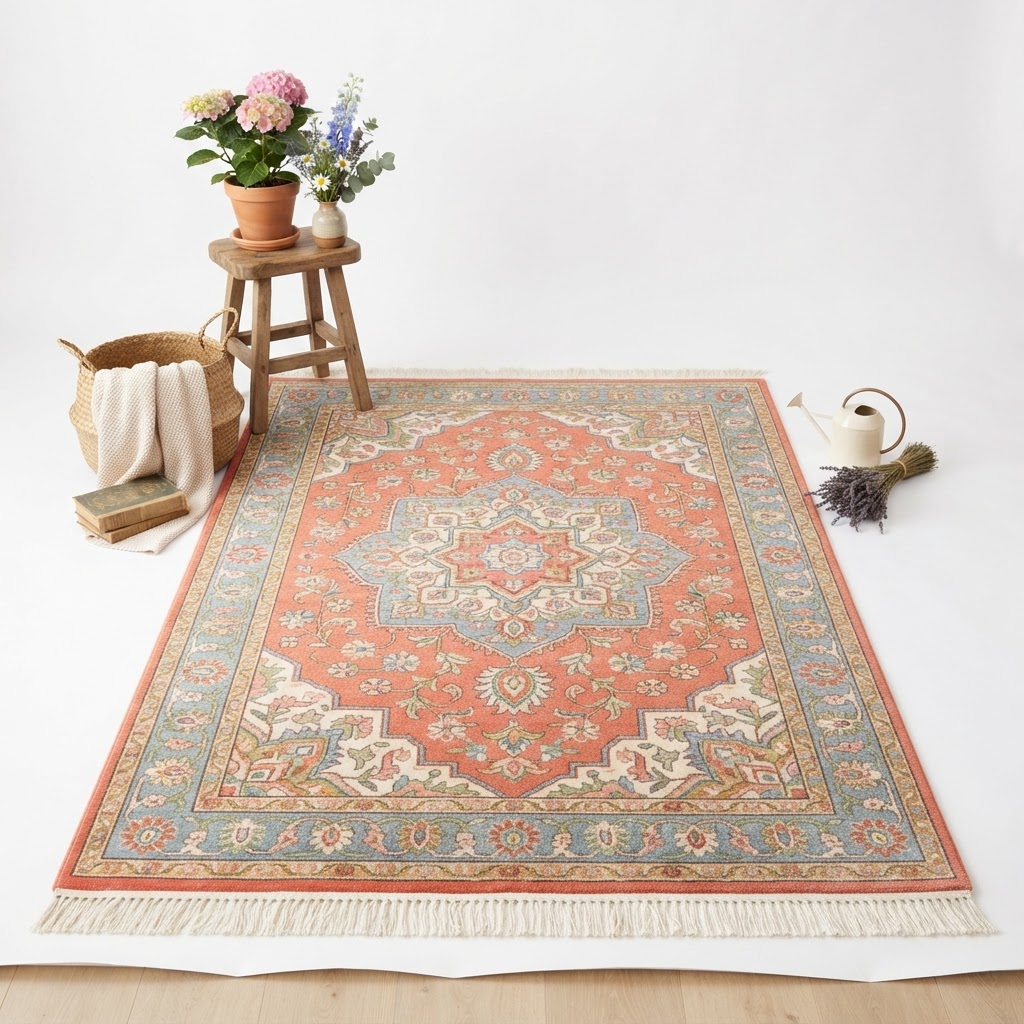 Persian-Style Area Rug
