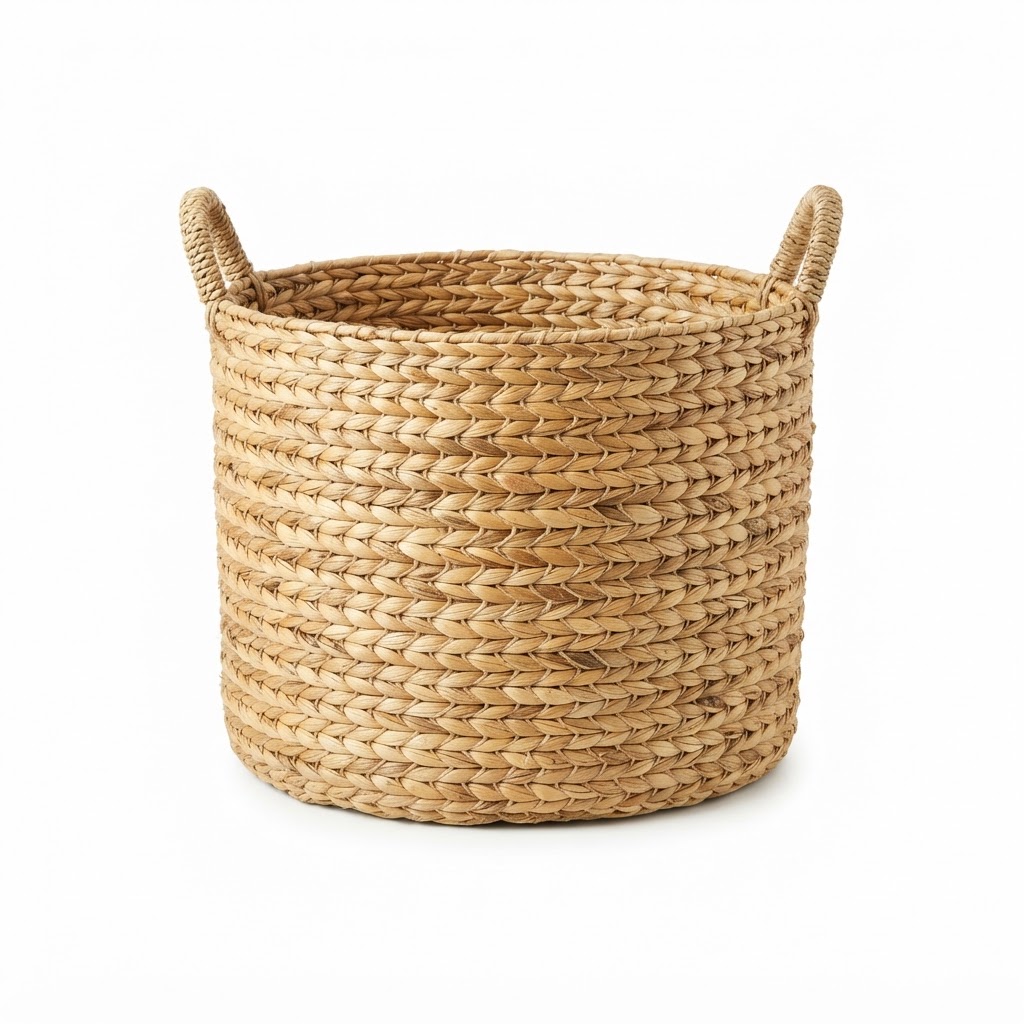 Woven Seagrass Storage Basket