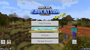 Minecraft Education Preview