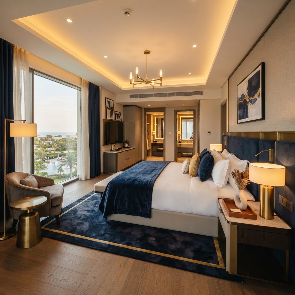 Premium lodging suite