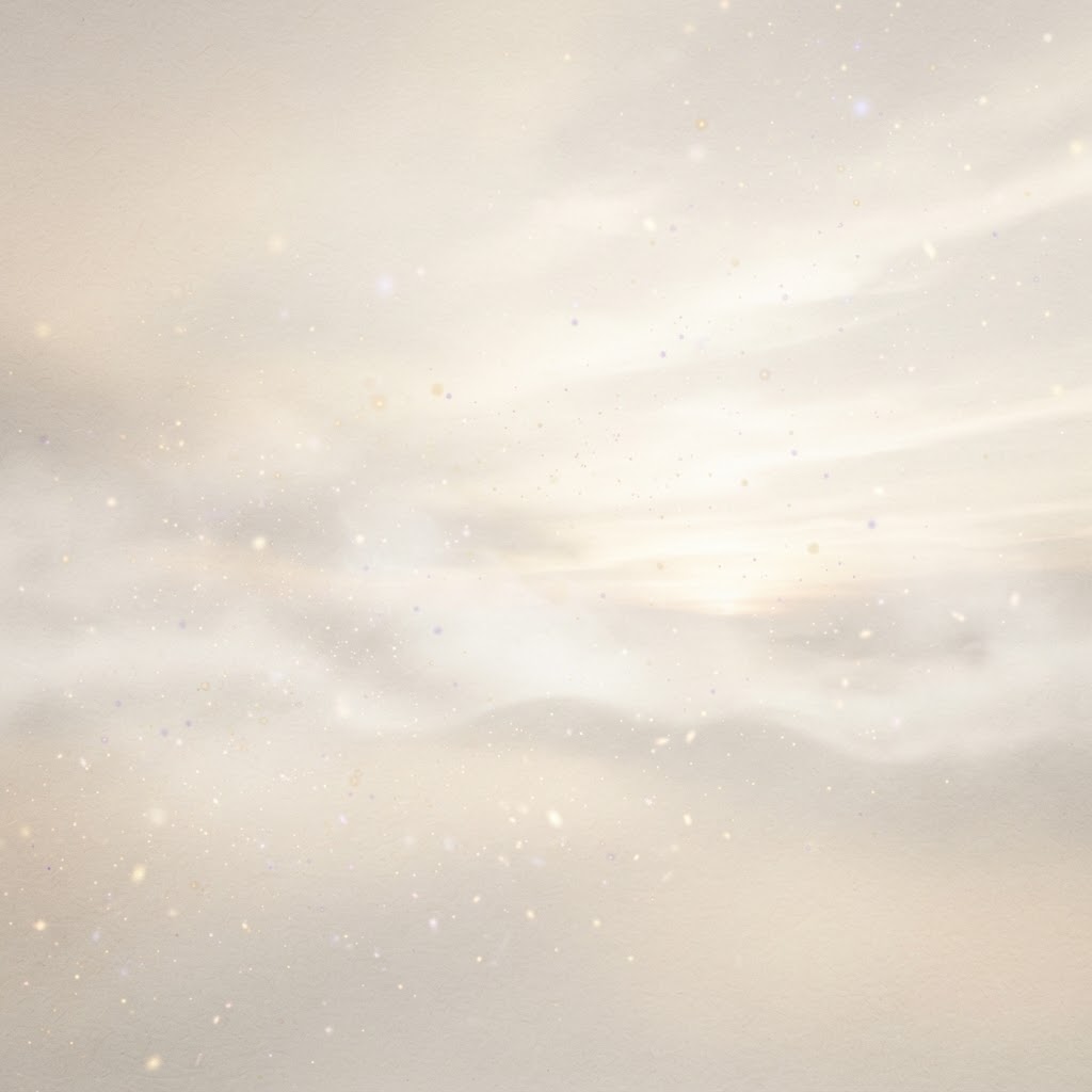 Atmosfera literária em tons claros — branco, off-white e bege