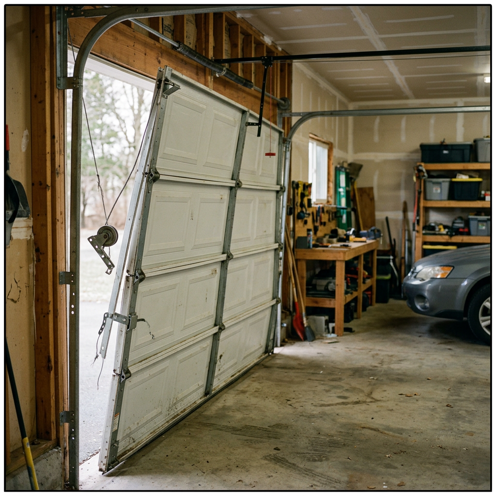 Off-Track Garage Door Repair in Maple Valley, WA