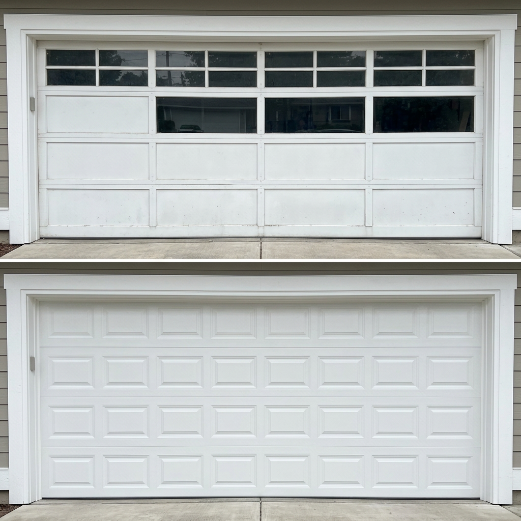 Garage Door Panel Replacement