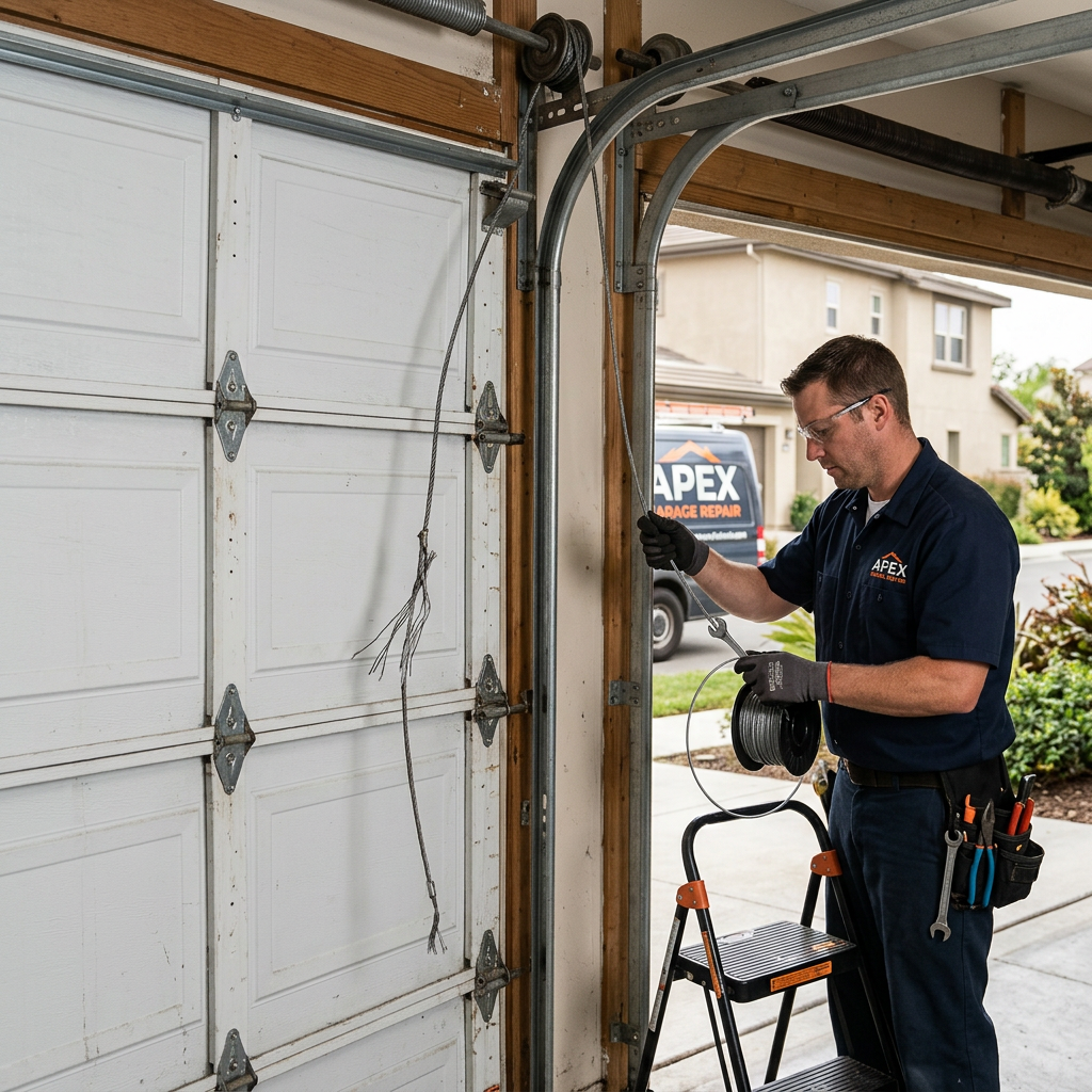 Garage Door Cable Replacement – Full Matched-Pair Service in King County