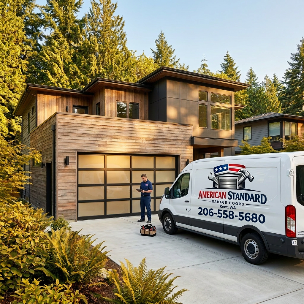 Garage door repair service
