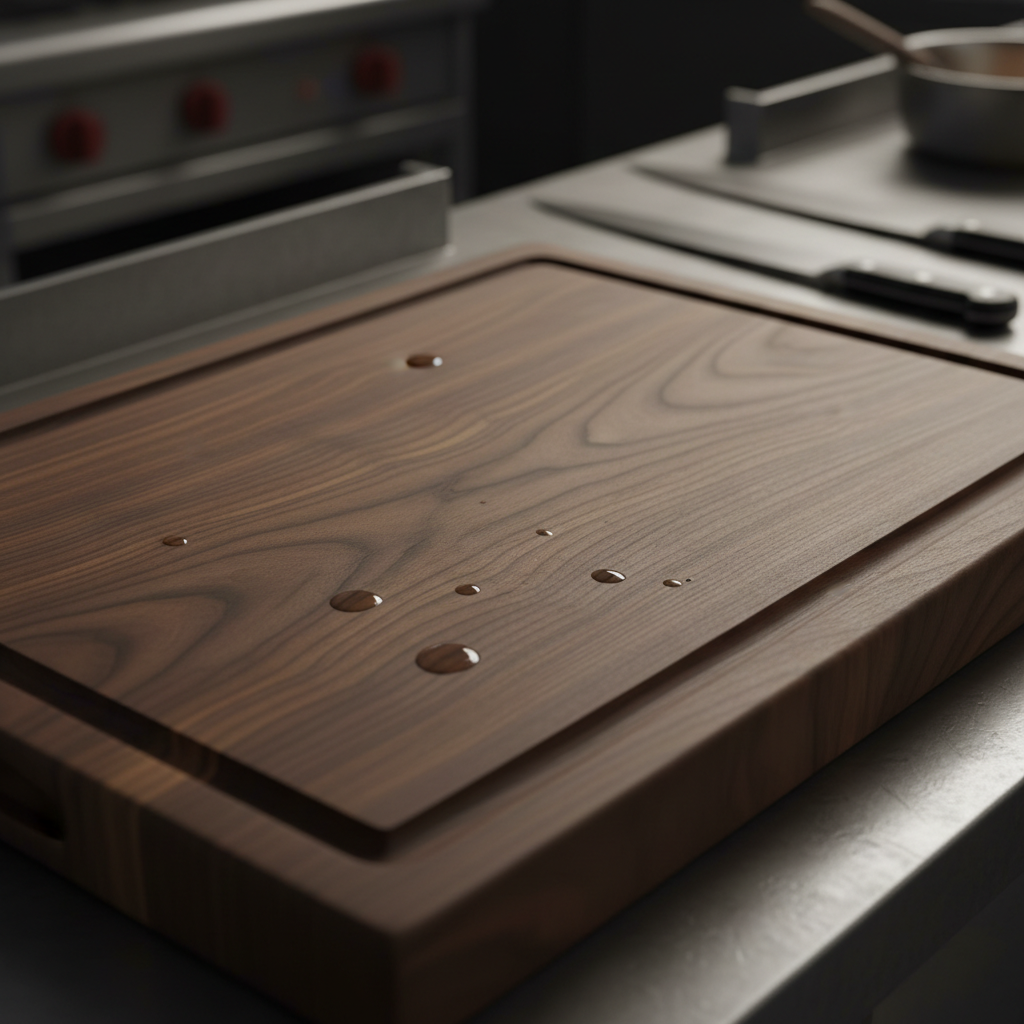 Teakhaus Edge Grain Teak Wood Cutting Board