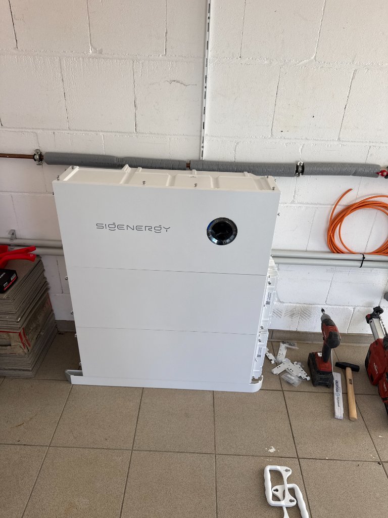 AC-Speicher bei Installation