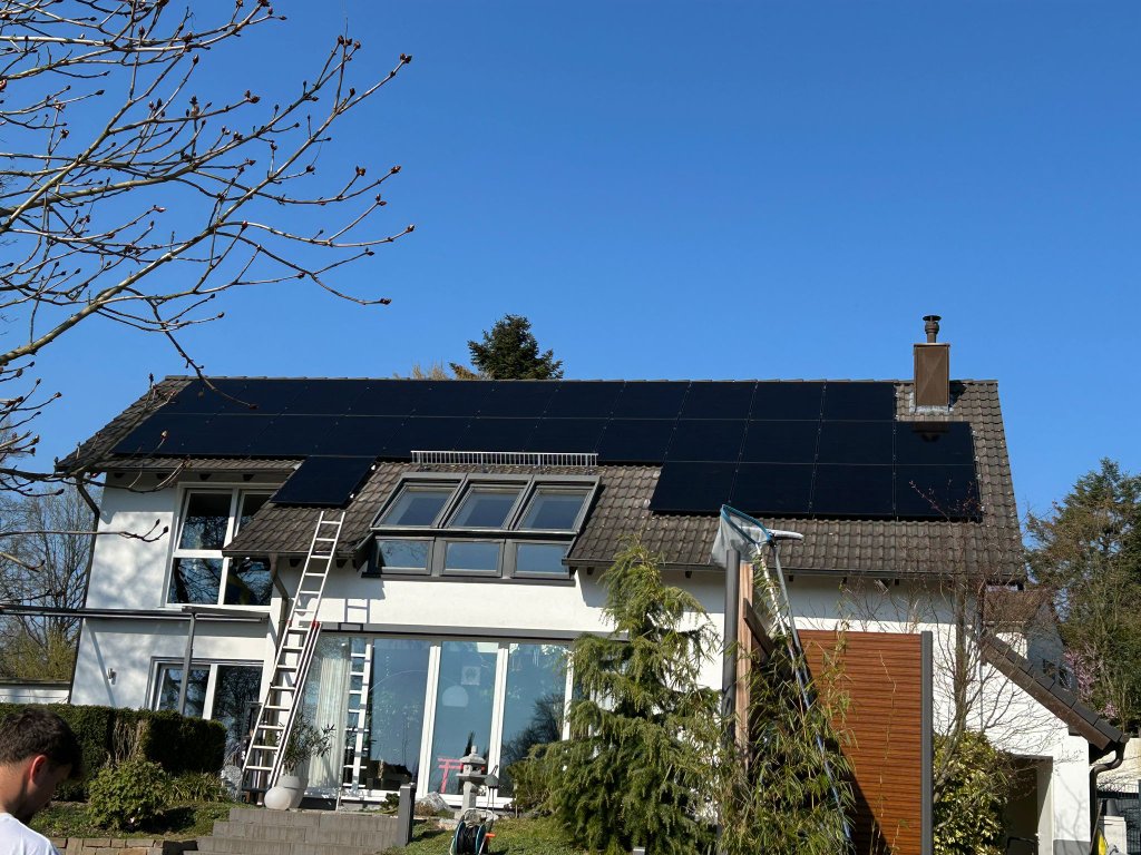 Module bei Montage