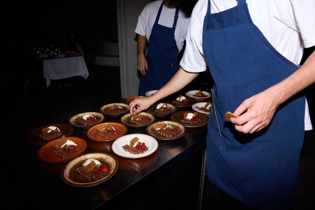 Walking dinner catering door KYK