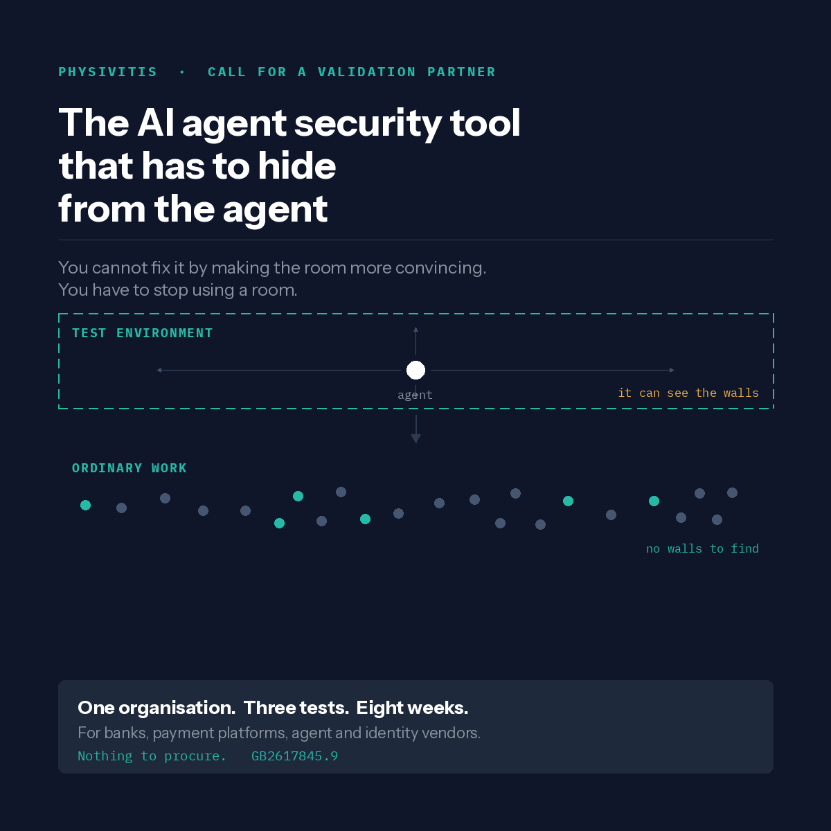 The AI Agent Security Tool That Has to Hide From the Agent