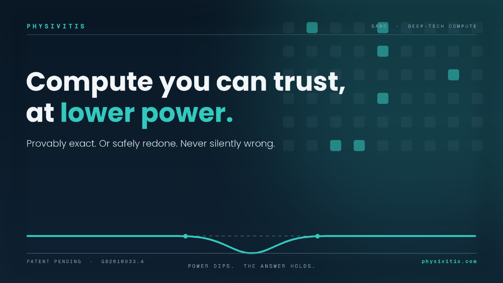 Compute You Can Trust, at Lower Power: Introducing SARC