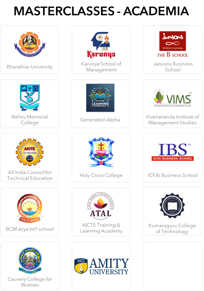 GenAI Masterclass delivery at academic institutions