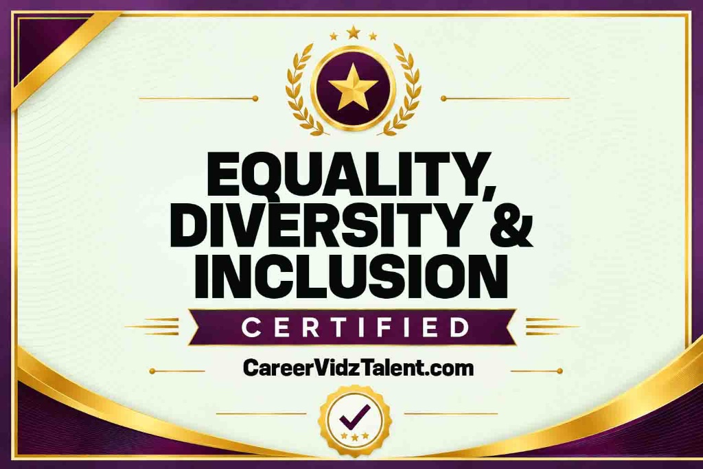 Equality, Diversity & Inclusion certificate