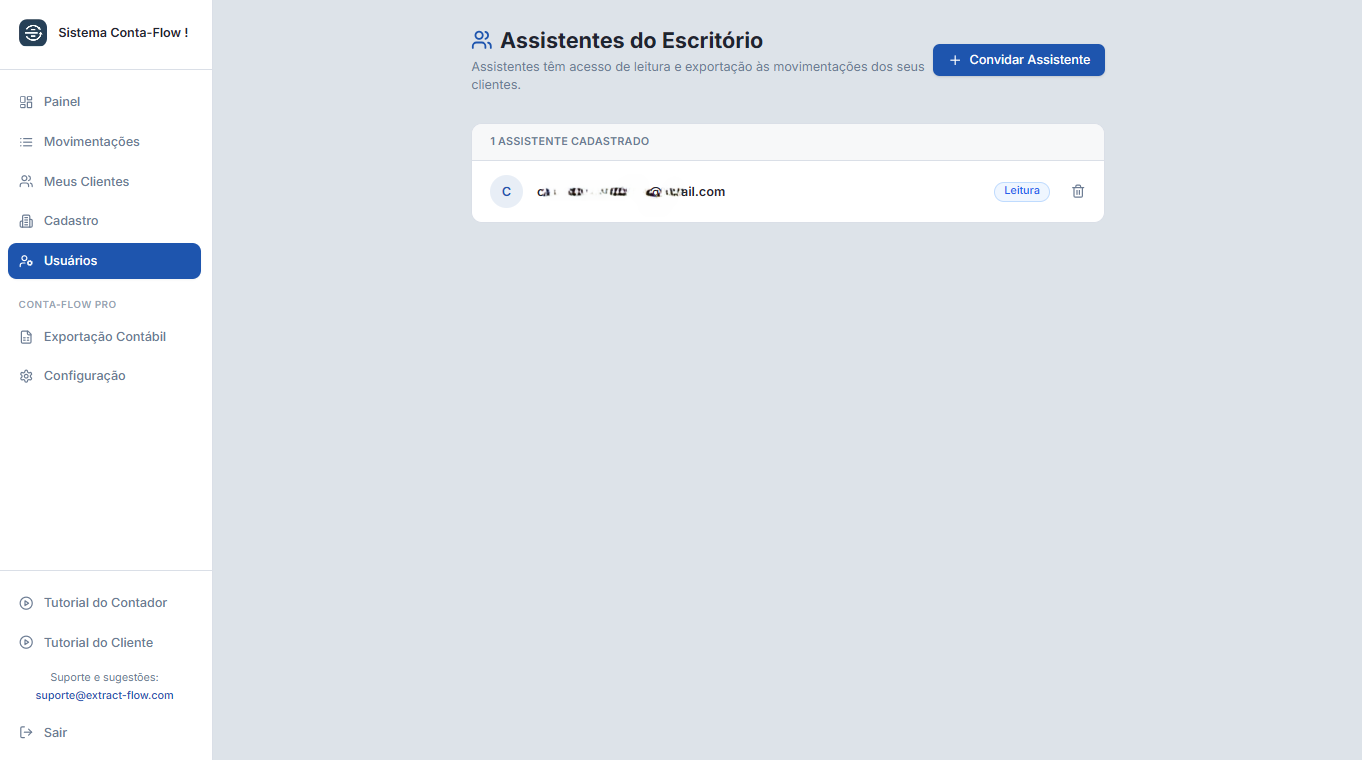 Usuários do escritório