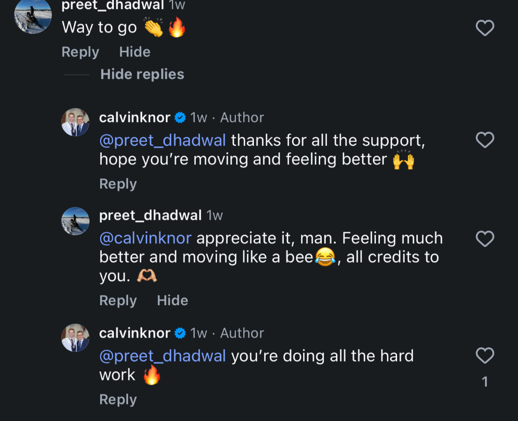 Instagram comments